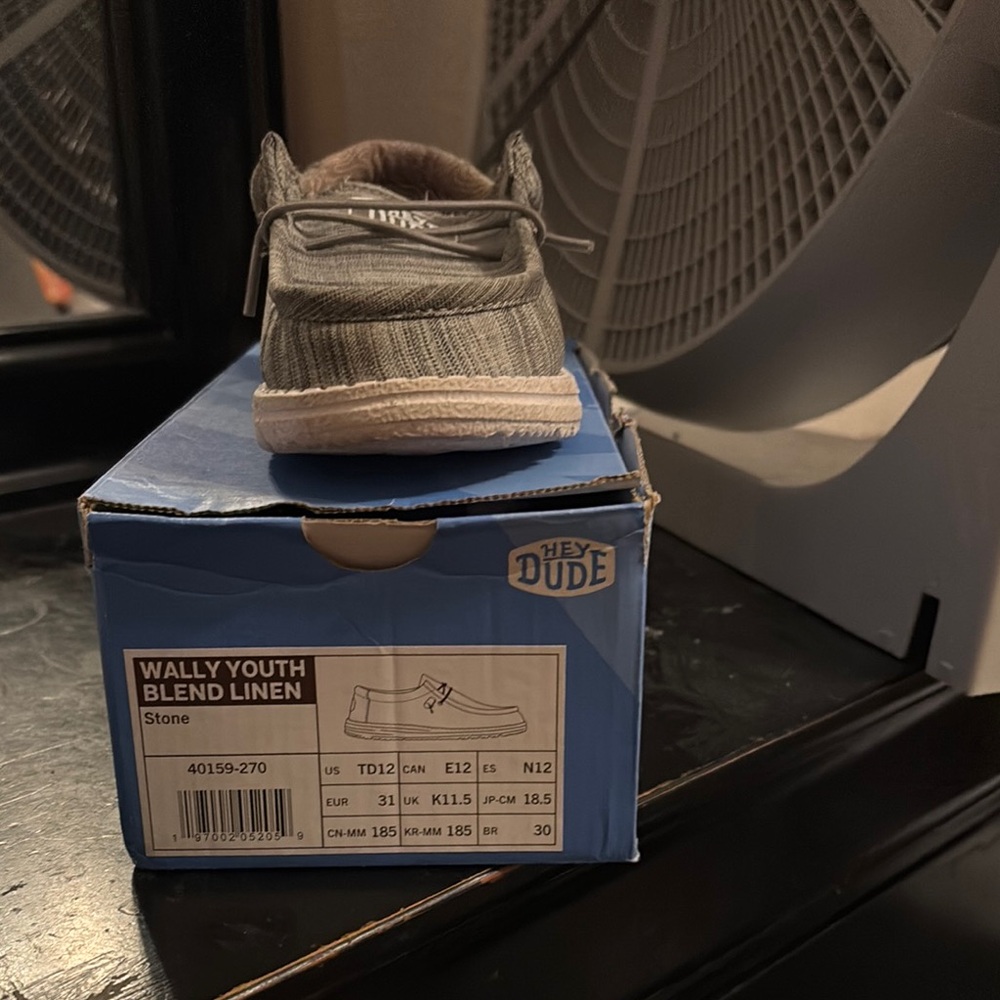 Hey Dude Gray Sneakers Comfortable Lightweight Design